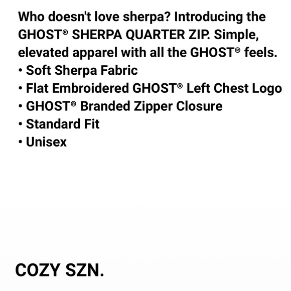 Ghost lifestyle Olive Teddy Fleece. NWT (detached). Medium - Picture 5 of 5